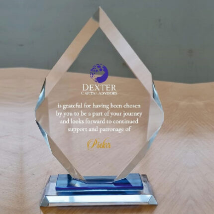 Glass Trophies G-004