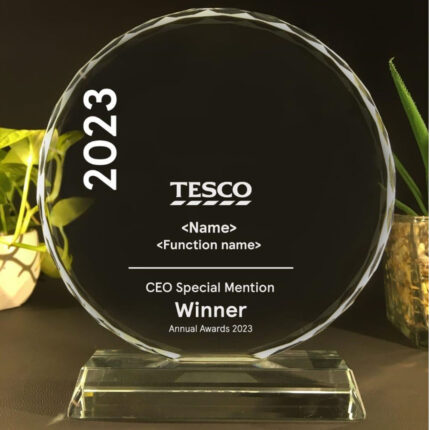 Glass Trophies G-007